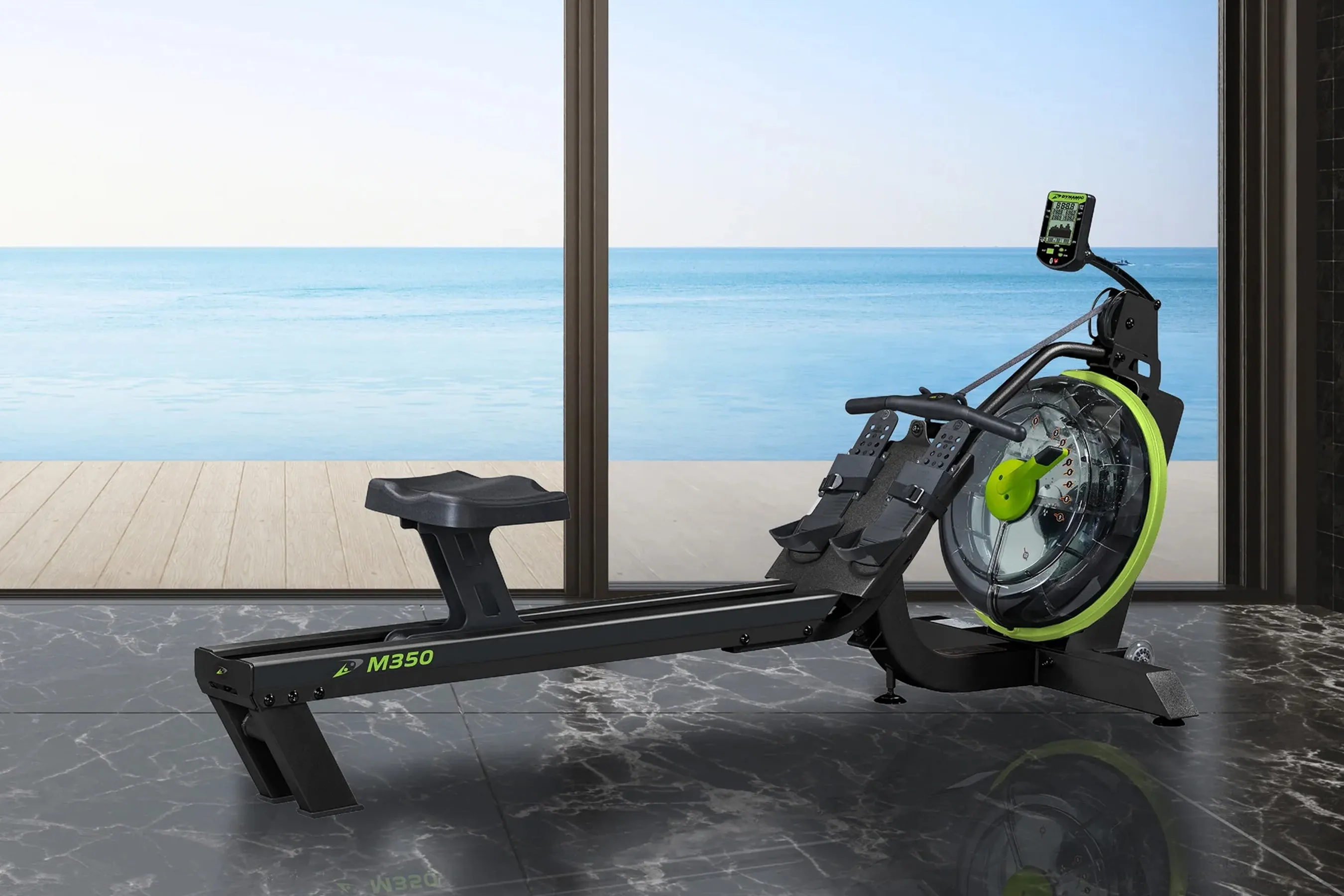 Dynamic Fluid M350 Rower (SUMMER SALE - Extra 10%), Racks,Cages,Squat Stands