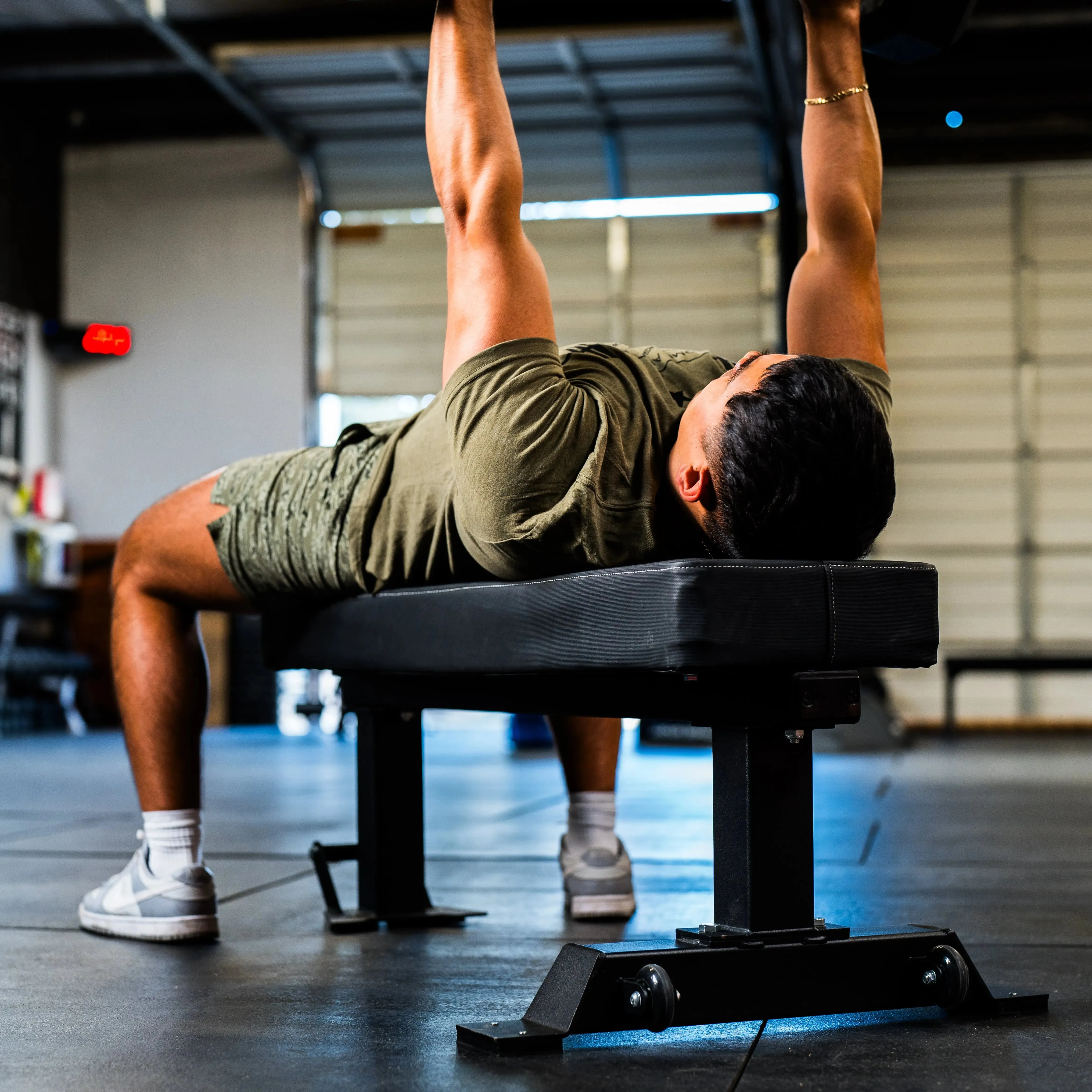 Fatty Comp Flat Bench, Cardio Accessories, Parallettes for calisthenics