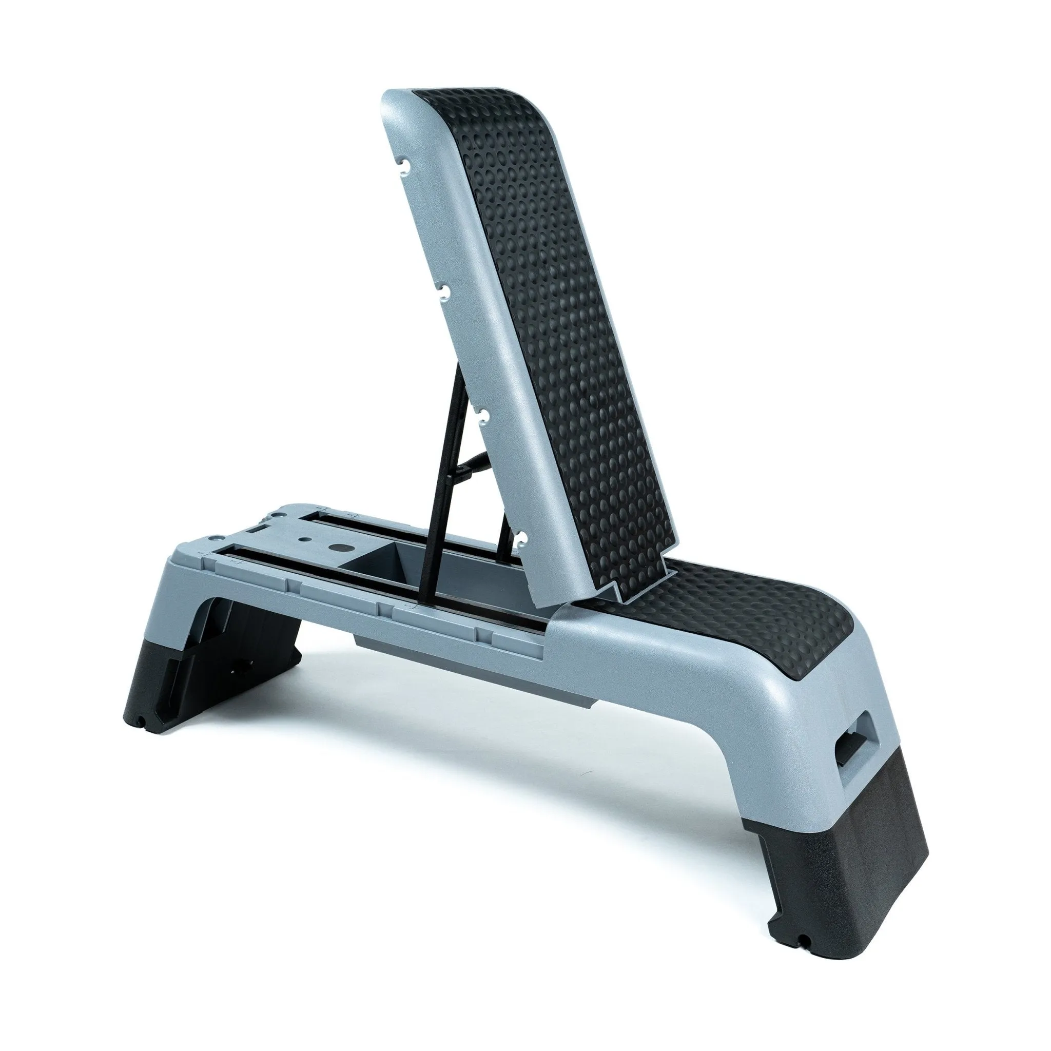Fit Deck - Aerobic Training Step / Bench, Yoga Bolster, Dumbbell Storage