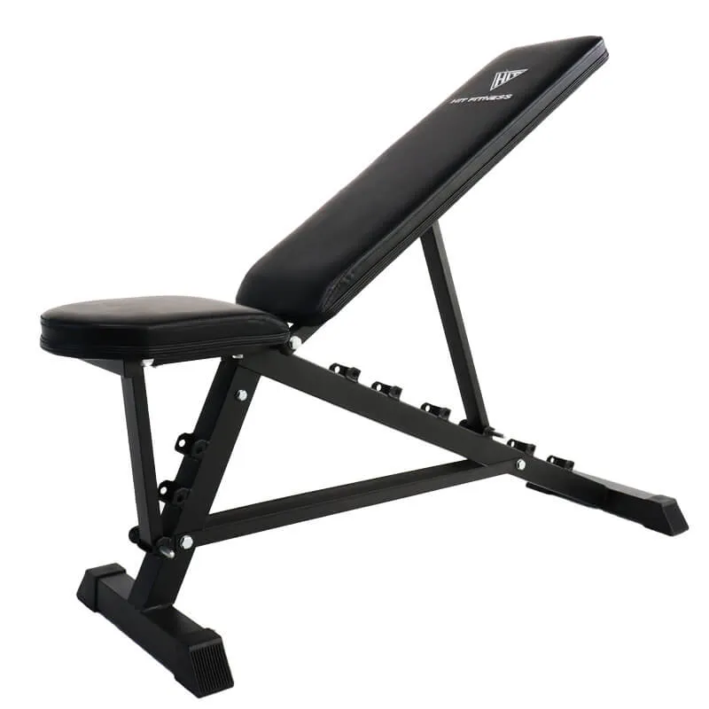 Hit Fitness Athletic Pack 120kg | Rack - Bench - Radial Plates, Push Up Racks, Treadmill Parts,Accessories, Protein shaker bottle