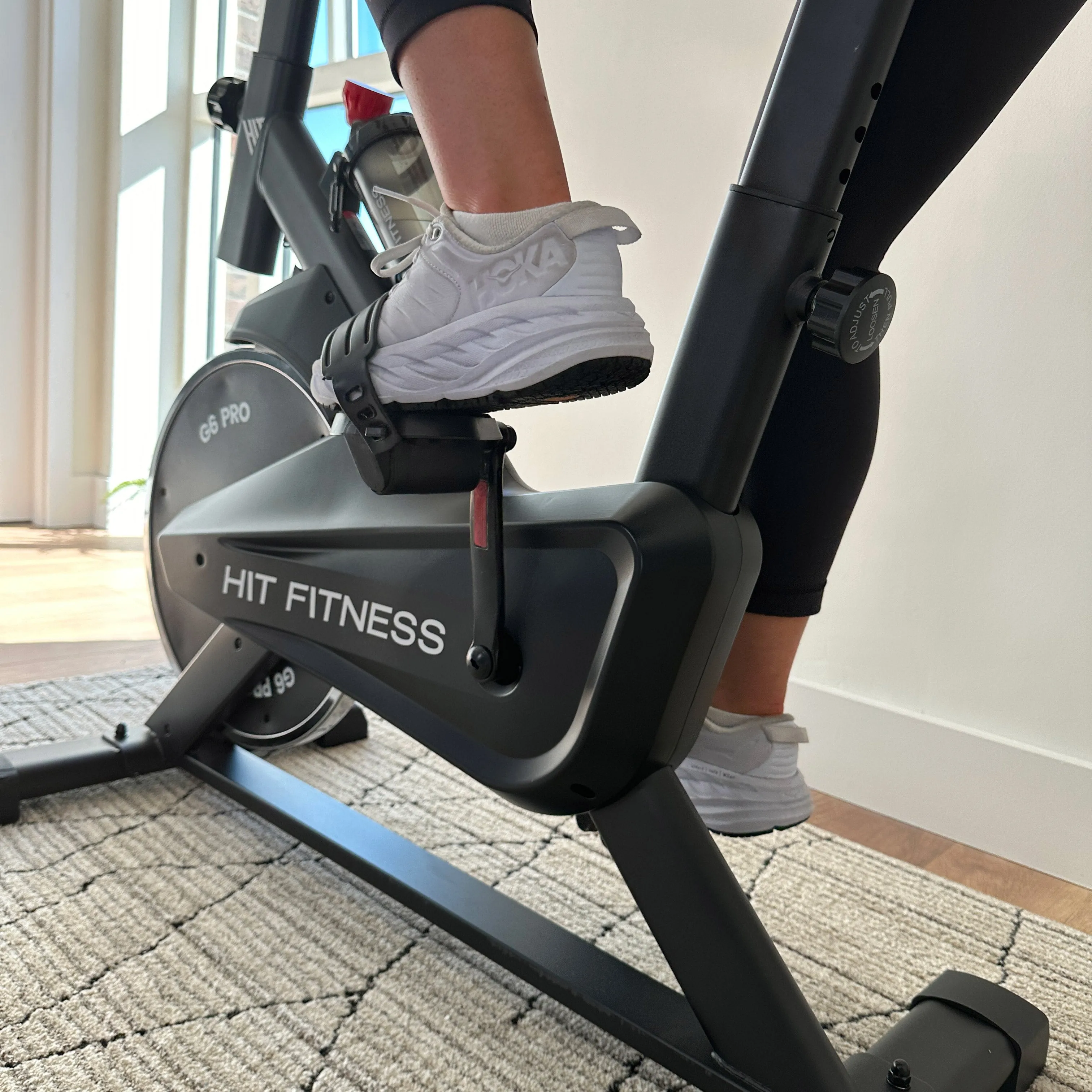 Hit Fitness G6 PRO Indoor Exercise Bike, Recovery,Stretching, Peloton Bike , Exercise equipment for bad knees