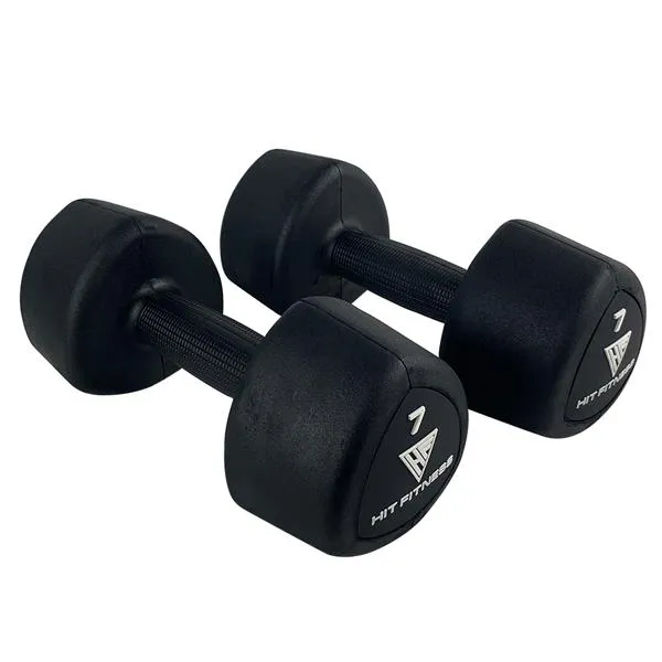 Hit Fitness Rubber Studio Dumbbell | 7kg, Massage gun deep tissue