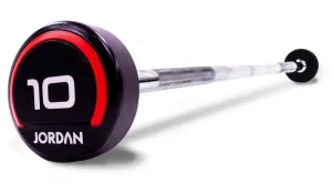 Youll Love This Jordan Premium Urethane Barbells - Straight Bar While Supplies Last, Bumper Plates, Olympic Frisbee Set (With Stand)