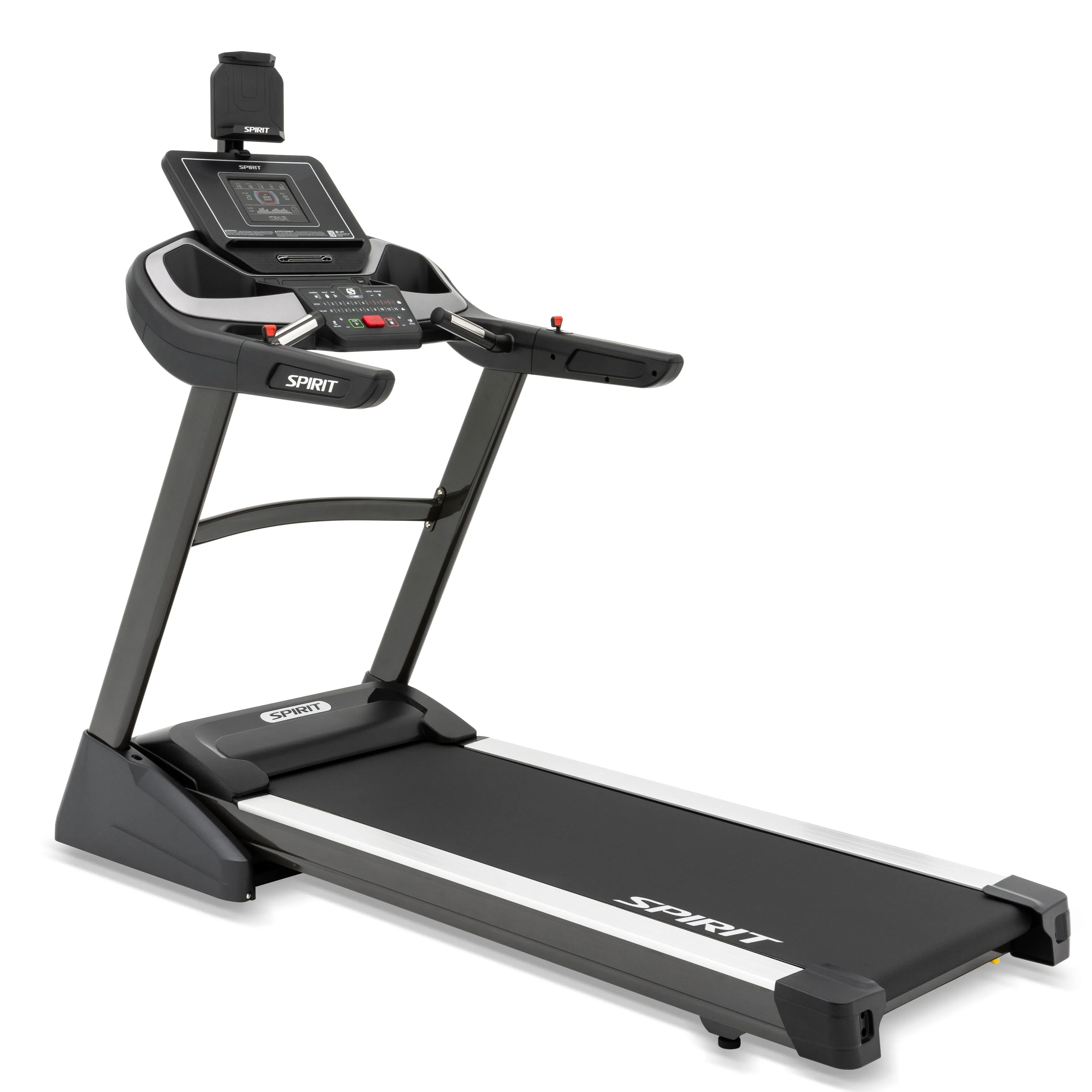 Youll Love This Spirit XT485 Folding Treadmill Power Up Your Day, Weight bench for home, Curved treadmill, Personal Fixed Barbell