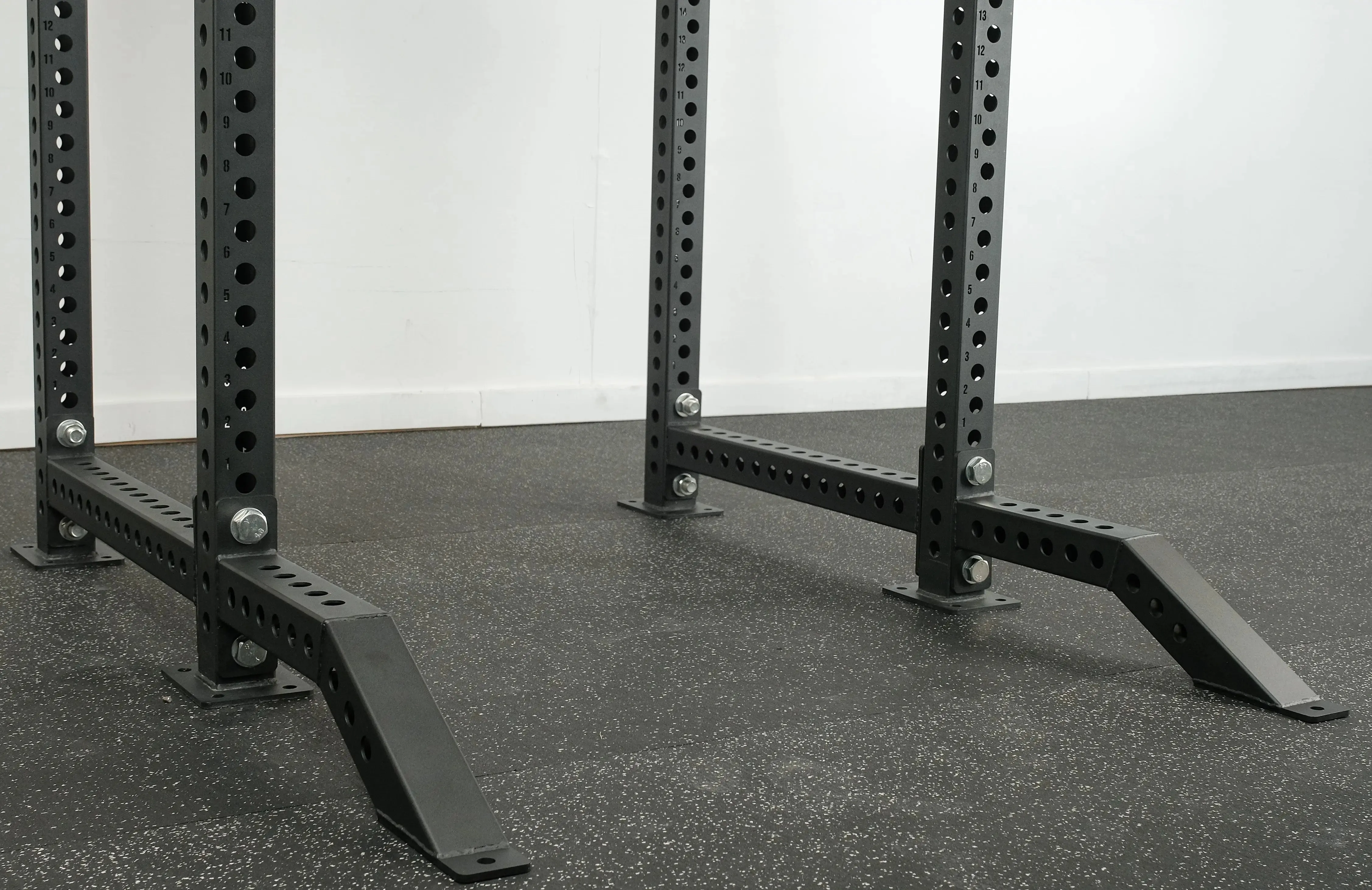 3x3 Rack Foot Extension, Steel Plates, Olympic Individual Frisbee