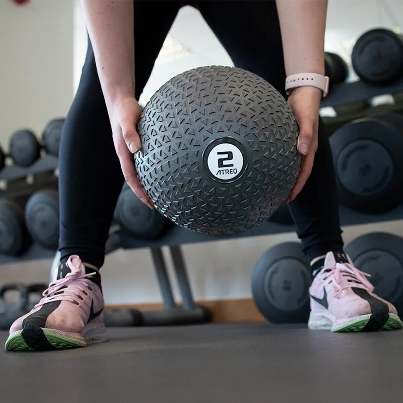 Atreq Trigon Slam Ball | 4kg, Foldable weight bench