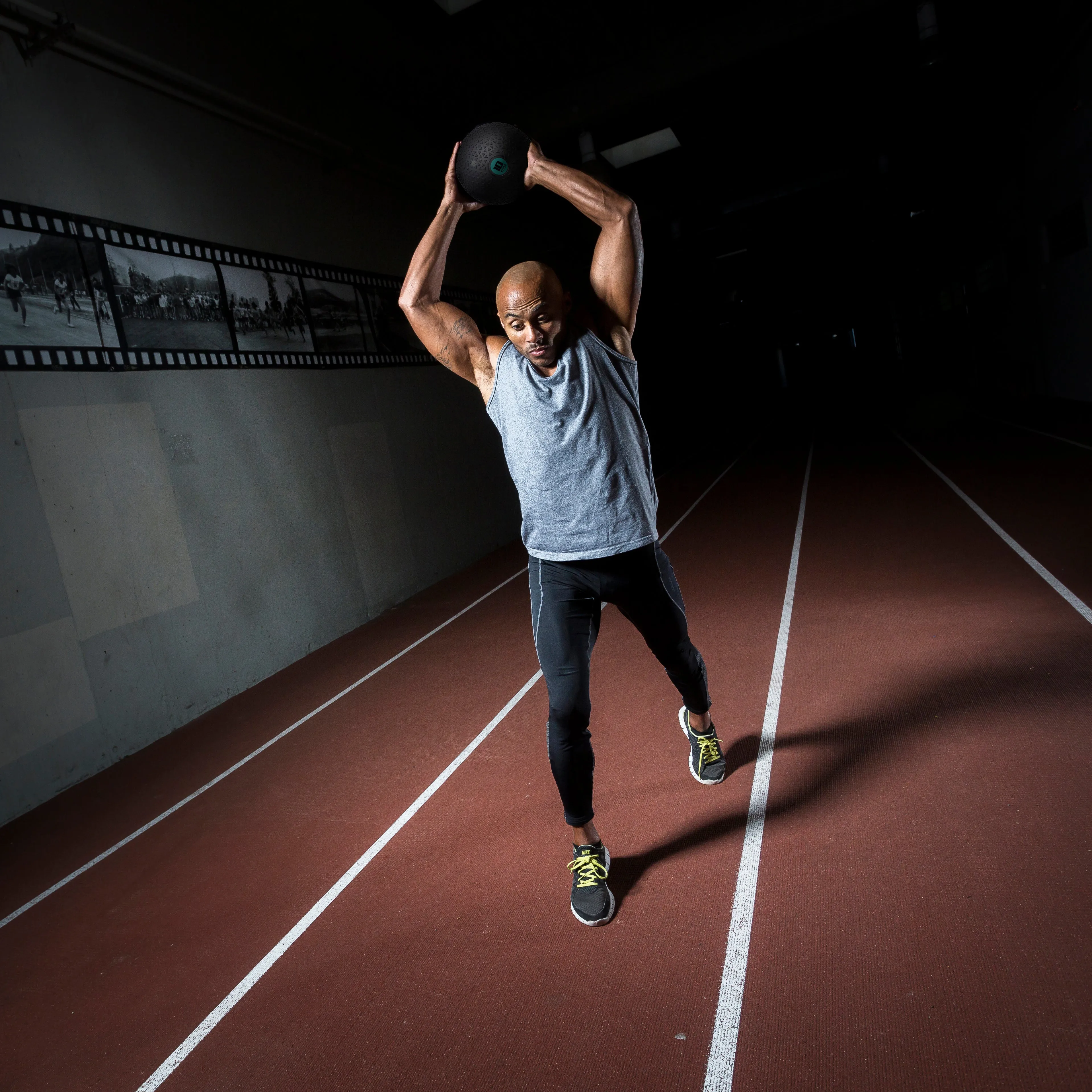 Atreq Trigon Slam Ball | 4kg, Curved Treadmills, Yoga Sustainable Range