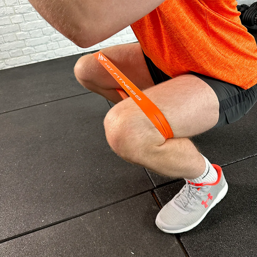 Hit Fitness Resistance Band Pack (Extra Light to Heavy), Squat Racks
