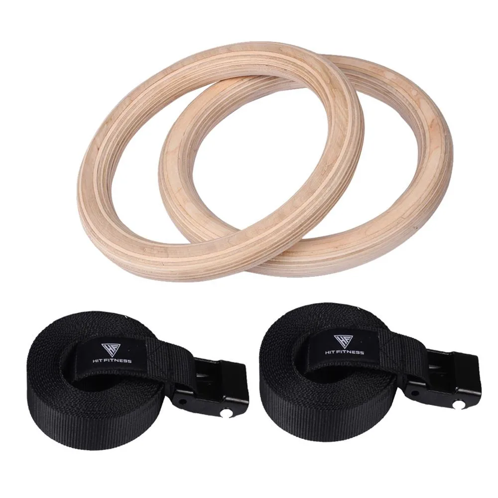 Hit Fitness Wooden Gym Ring Set, Rear Drive, Smart scale body fat, Bike Accessories