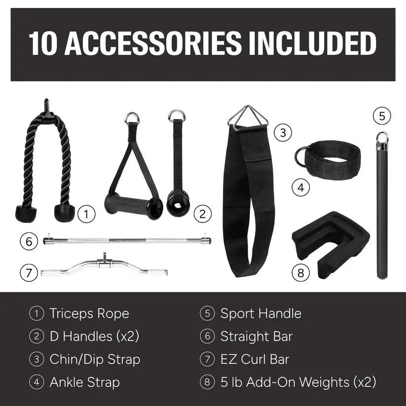 Inspire Series - FT1 Functional Trainer, Upright Bikes, Lifting Accessories