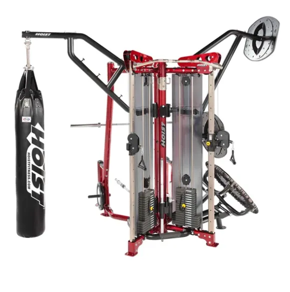 MCS-8005 MotionCage Studio Package 5, Doorway chin up bar, Smart scale body fat, Air bike exercise