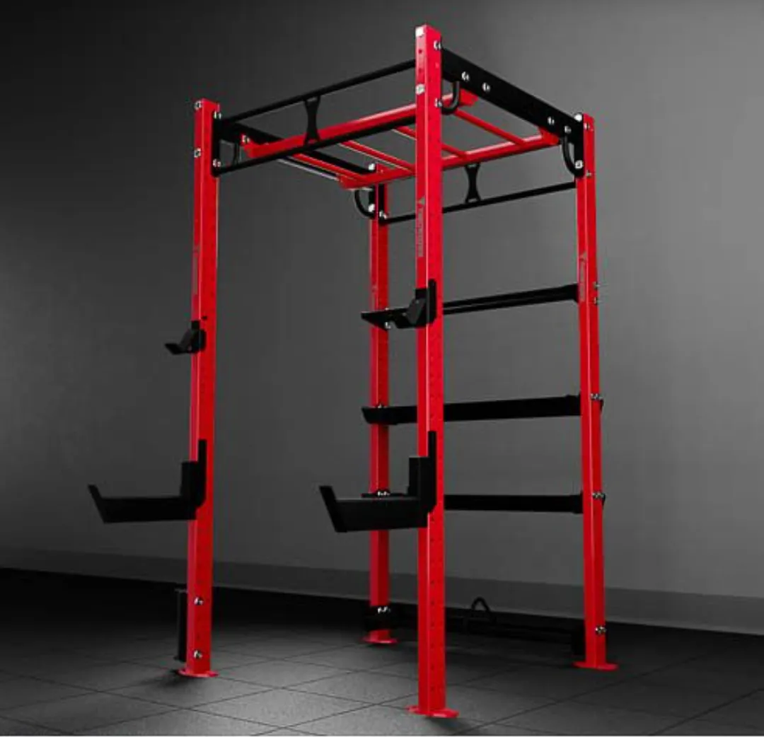 THROWDOWN 4x4 Compact XTC Rig, Overhead pulley storage, Dumbbell Storage