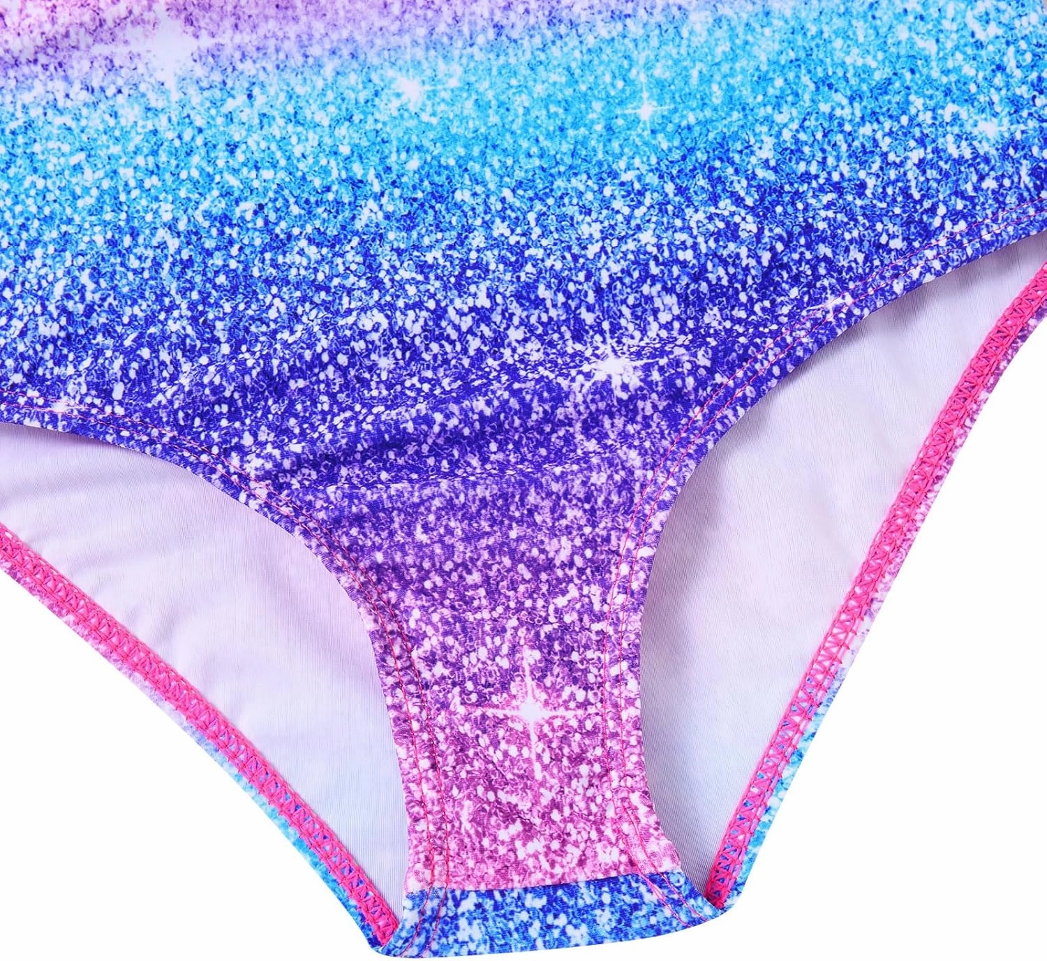 Yousie Girls Swimsuit One Piece Tropical Kids Bathing Suit Swimwear Adjustable Swim Dress 5-9 Years