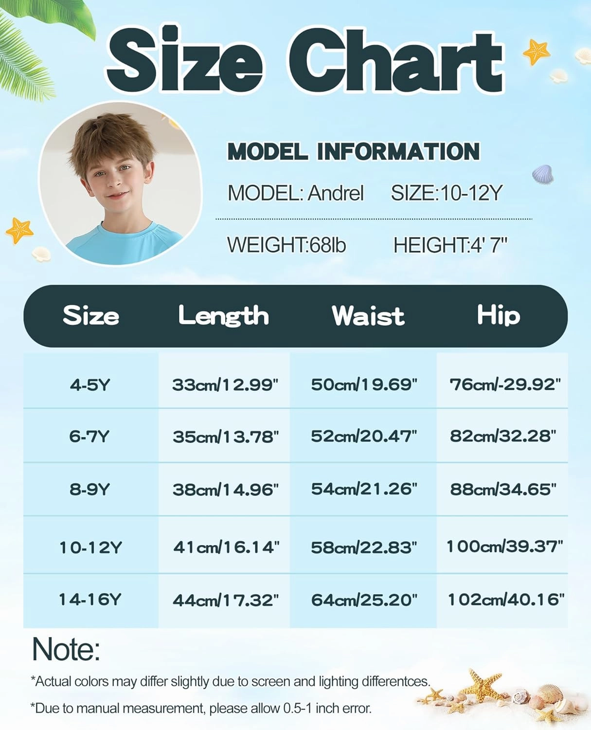 Youth Boys Swim Trunks with Compression Liner Swim Shorts Quick Dry Swimming Trunks Teen Kids Swimsuit Board Shorts