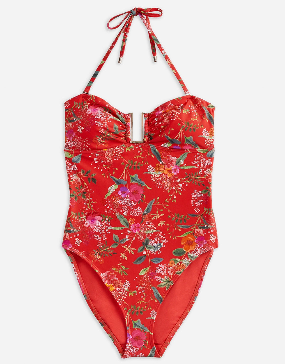 Yuliiaa U Bar Bandeau Swimsuit