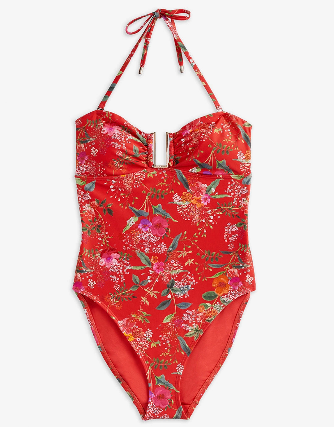 Yuliiaa U Bar Bandeau Swimsuit