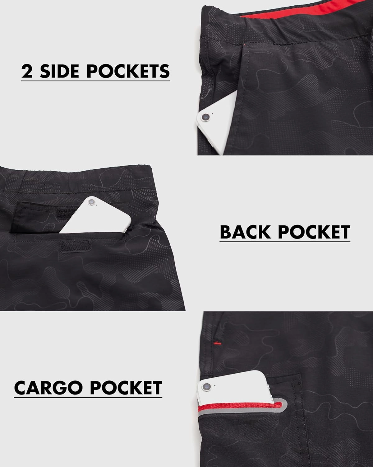 ZeroXposur Mens Swim Trunks with Liner 9" - Stretch Swim Shorts for Men - Swimming Trunks for Men