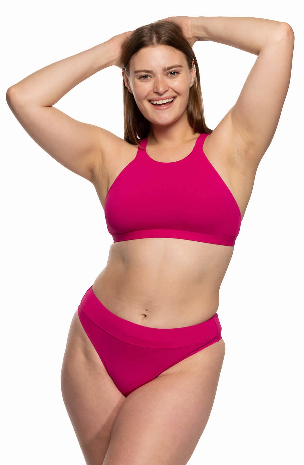 Zoe Bikini Bottom - Dragon Fruit