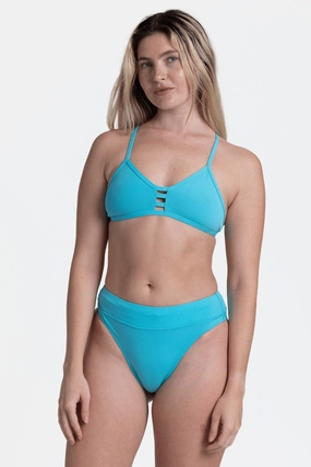 Zoe Bikini Bottom - Hawaii Blue