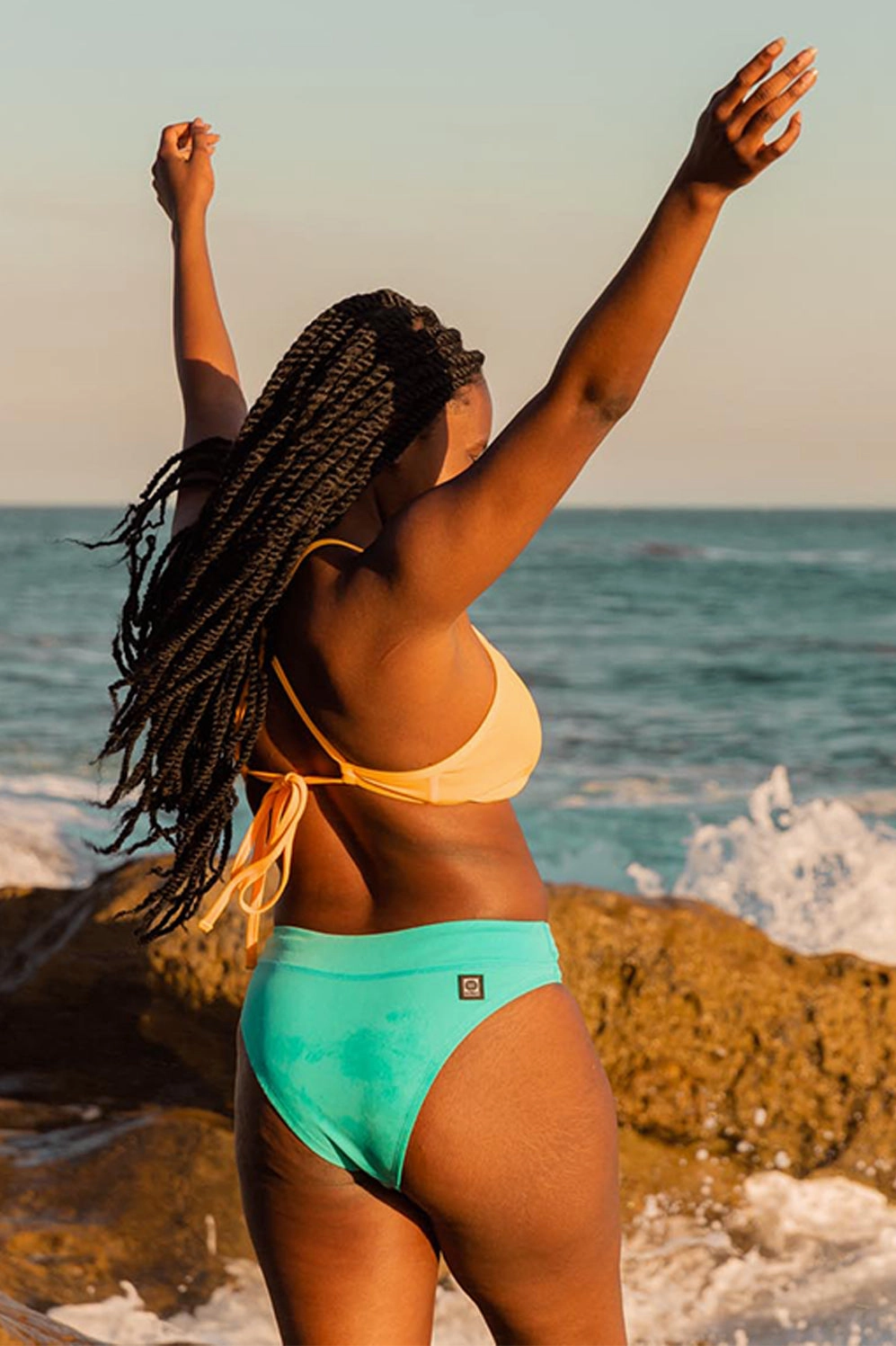 Zoe Bikini Bottom - Hawaii Blue
